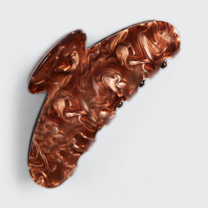 KITSCH Marble Claw Clip - Brunette