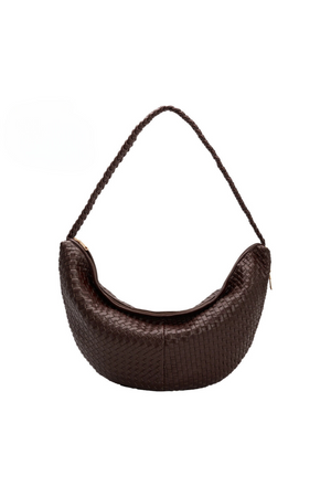 Melie Bianco - Raquel XL Shoulder Bag - Espresso