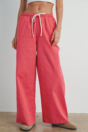 Drawstring Boxer Pants