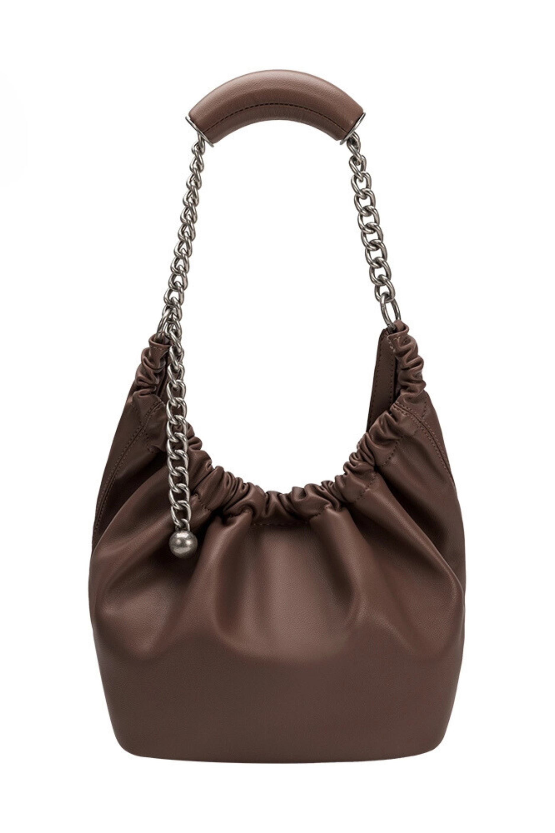 Melie Bianco - Kinsley Shoulder Bag - Chocolate