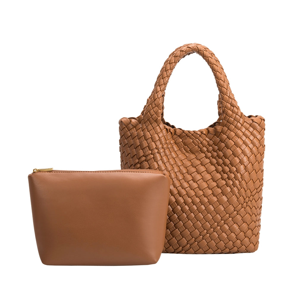 Melie Bianco - Eloise Tote Bag - Saddle