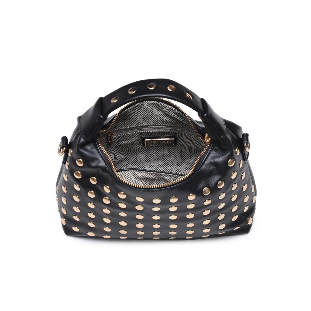 Beckette Studded Crossbody - Black