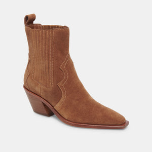 Dolce Vita Senna Boots - Chestnut Suede