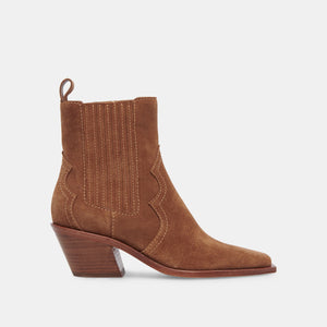 Dolce Vita Senna Boots - Chestnut Suede