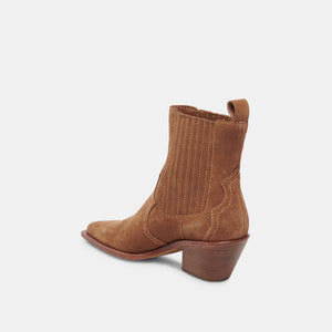 Dolce Vita Senna Boots - Chestnut Suede