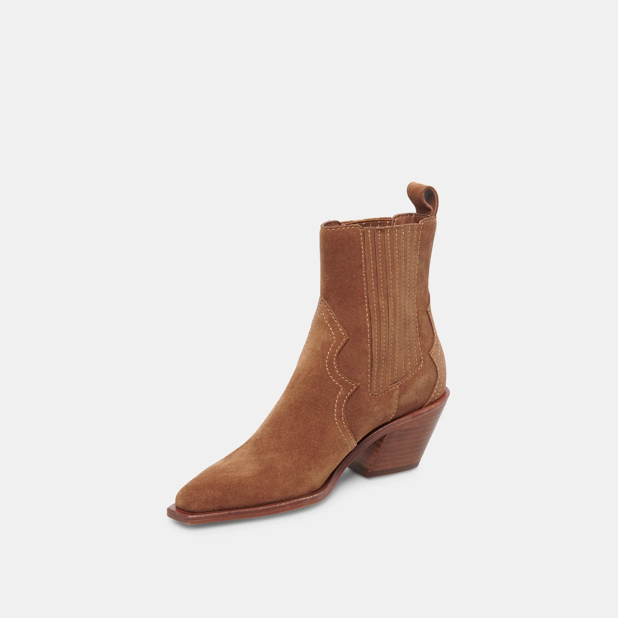 Dolce Vita Senna Boots - Chestnut Suede