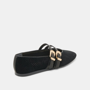 Dolce Vita Baylee Ballet Flats - Onyx Suede