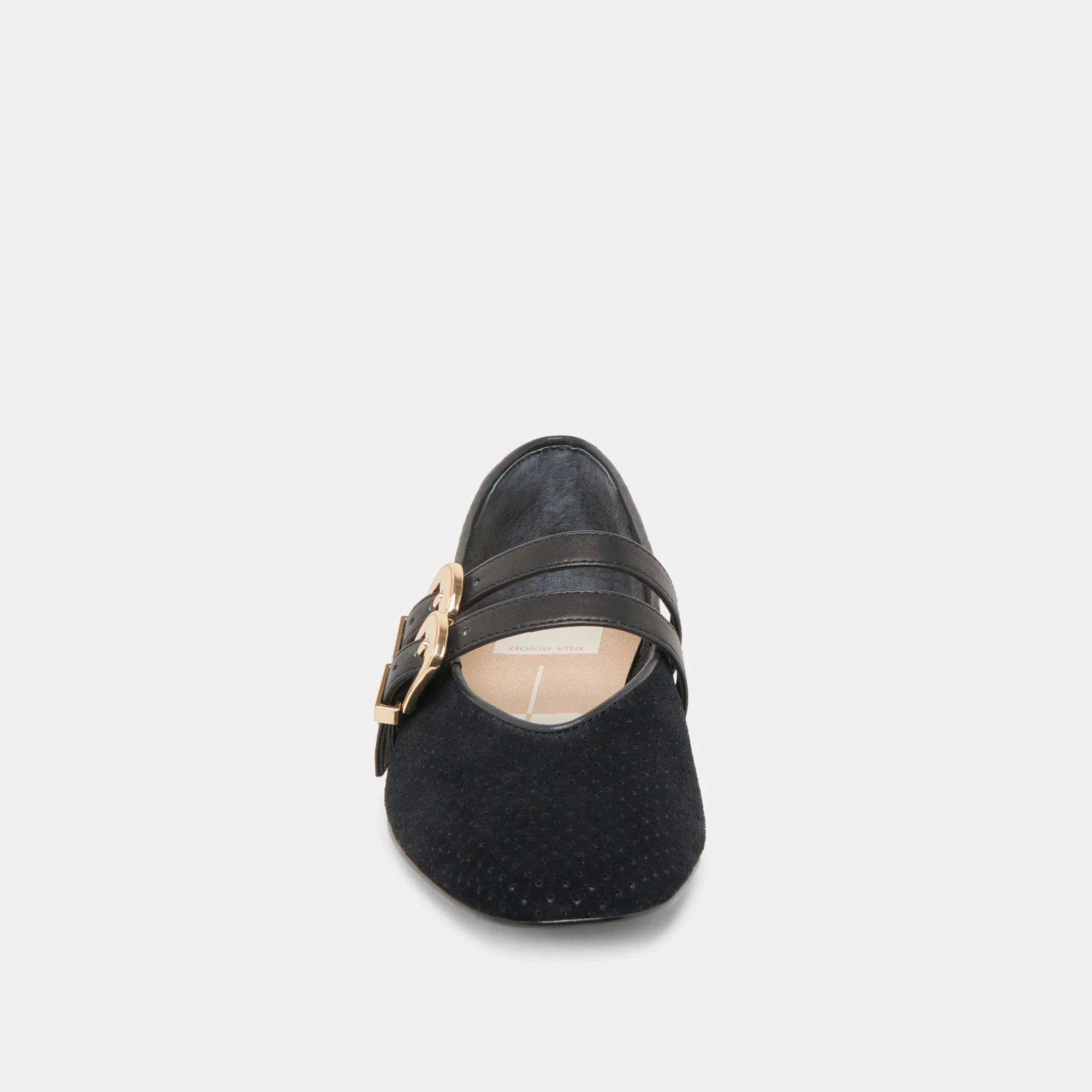 Dolce Vita Baylee Ballet Flats - Onyx Suede