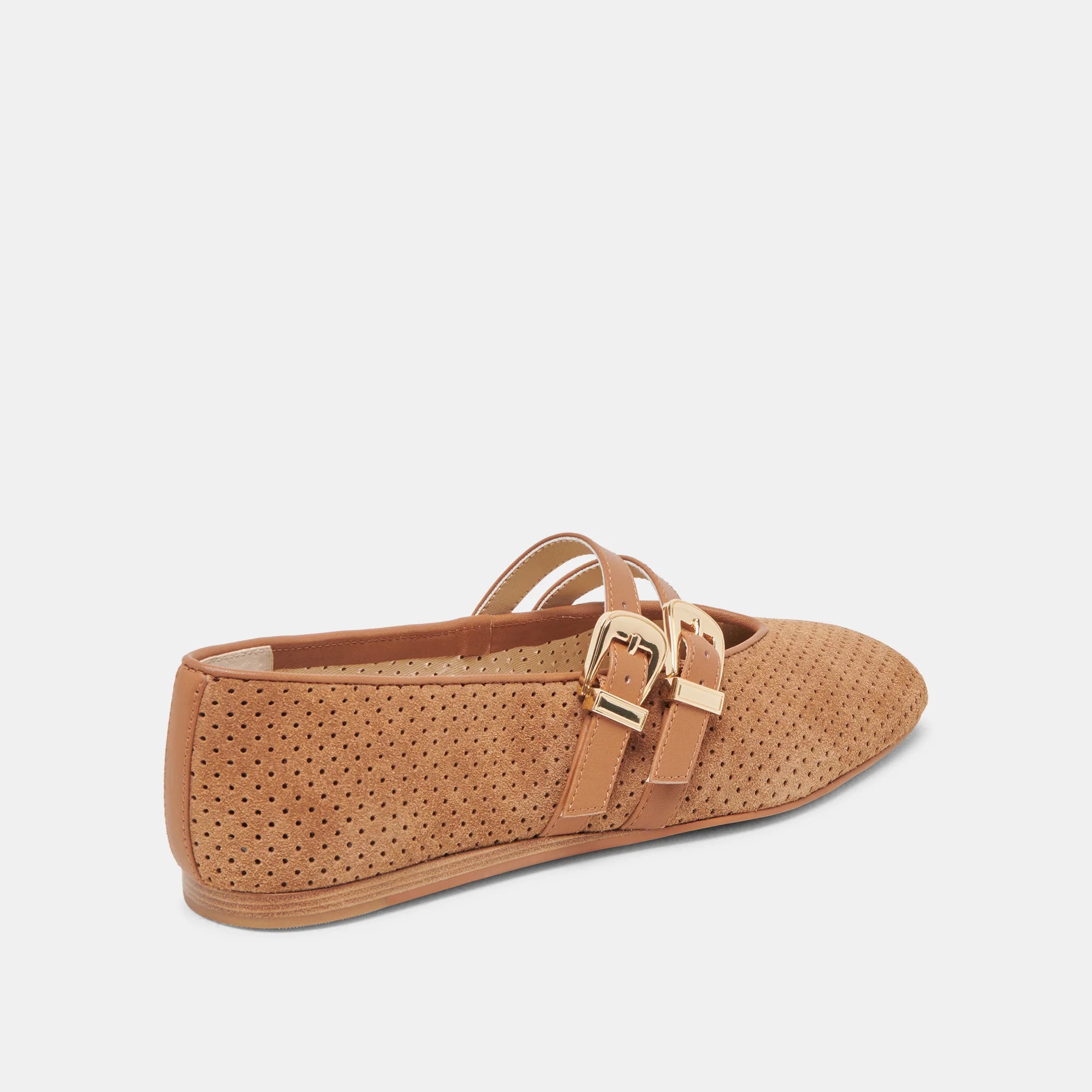 Dolce Vita Baylee Ballet Flats - Pecan Suede