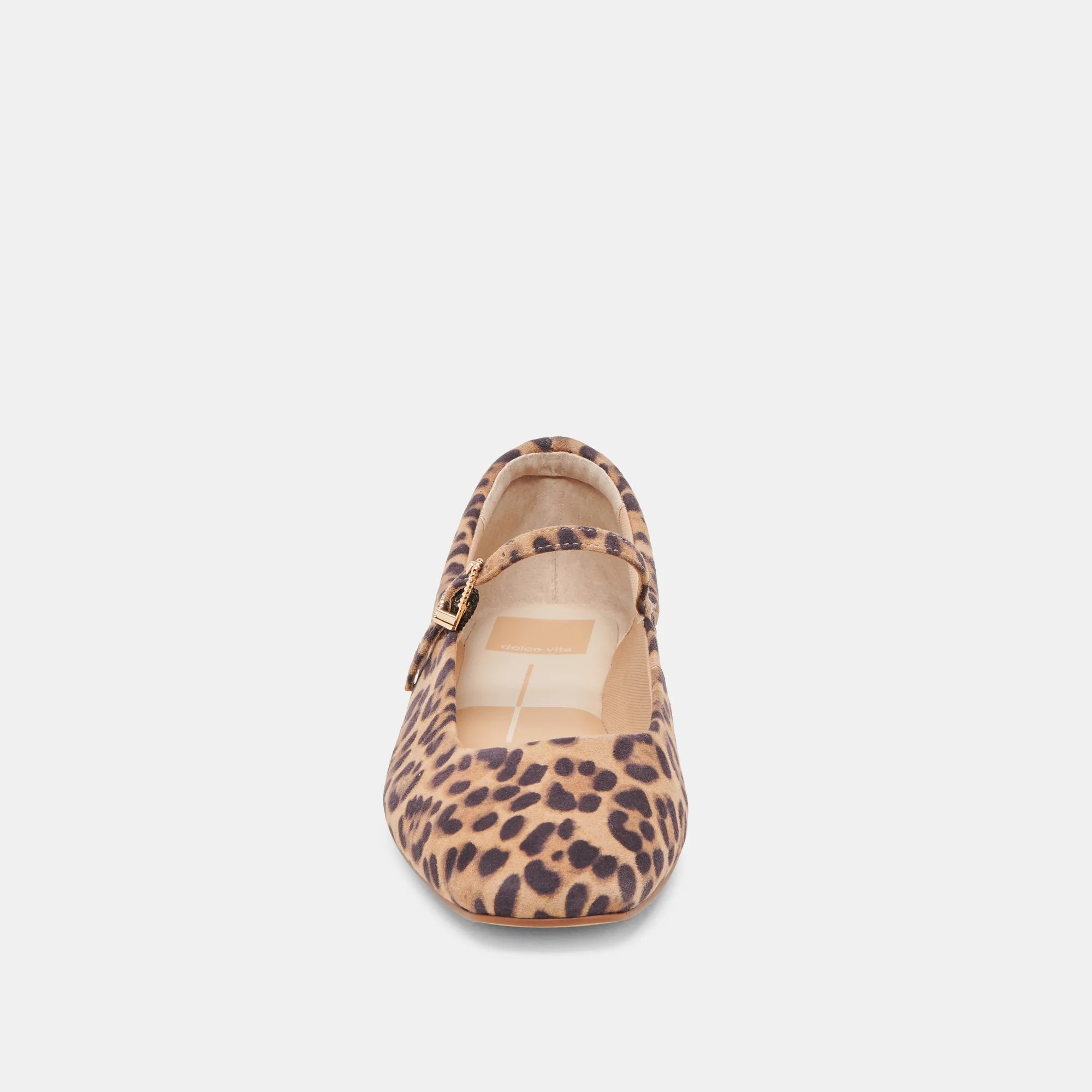 Dolce Vita Reyes Ballet Flats - Dark Leopard Suede