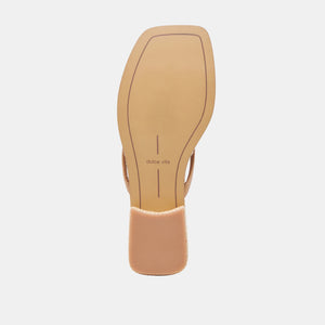 Dolce Vita Barty Sandals - Light Tan Leather