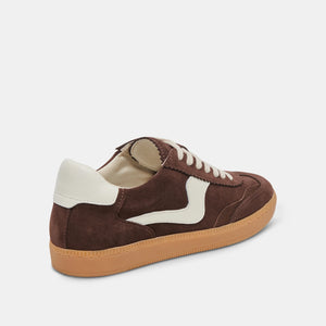 Dolce Vita Notice Sneaker - Dark Brown Suede