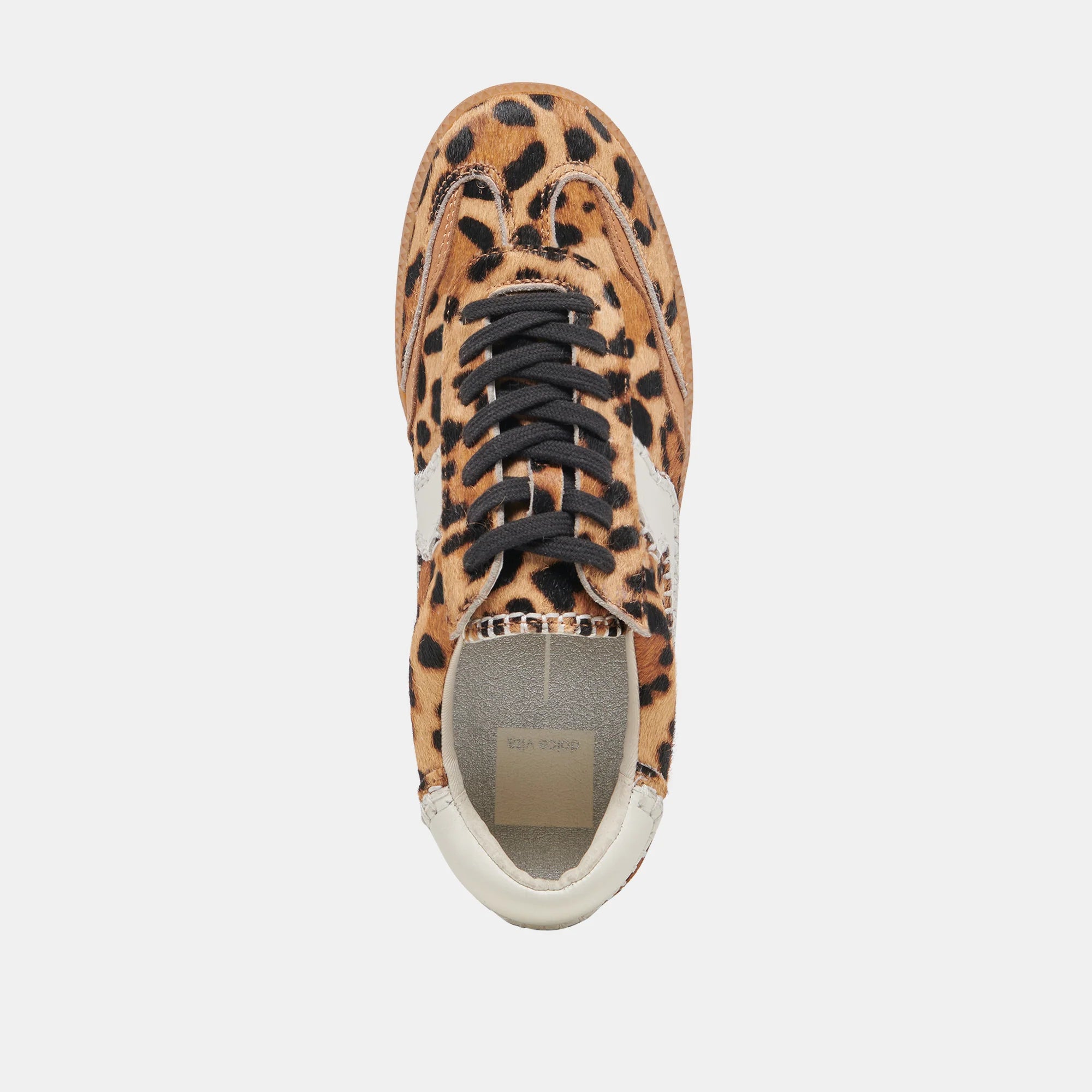 Dolce Vita Notice Stitch Sneaker - Dark Leopard Calf Hair