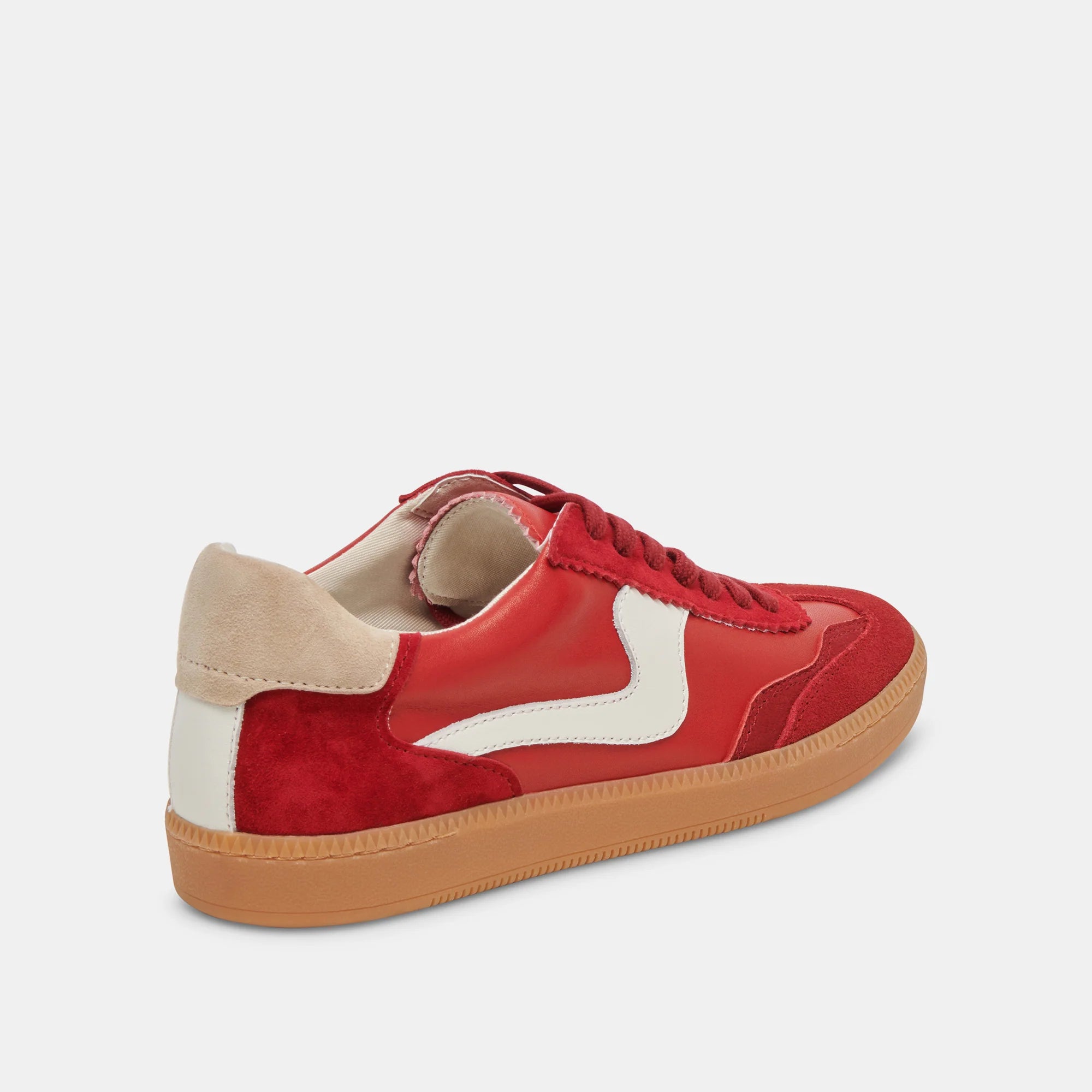 Dolce Vita Notice Sneaker - Crimson Suede