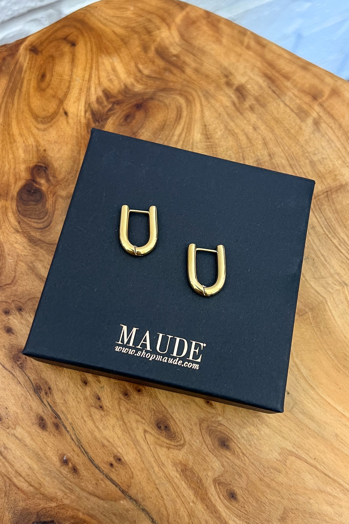 18K Sadie Gold Hoop Earrings