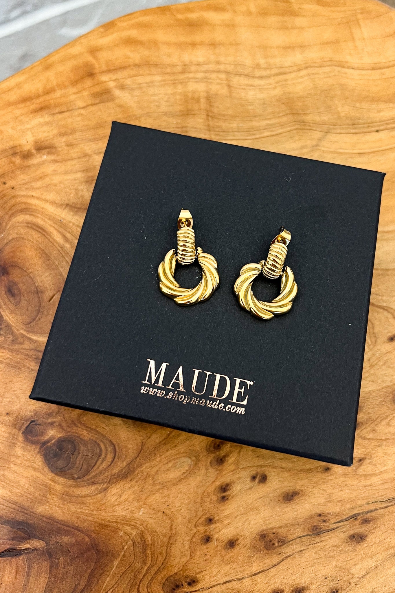 18K Esme Hoop Earrings