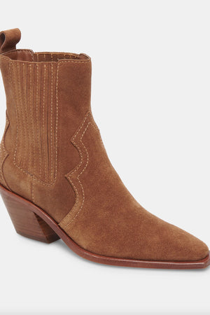 Dolce Vita Senna Boots - Chestnut Suede