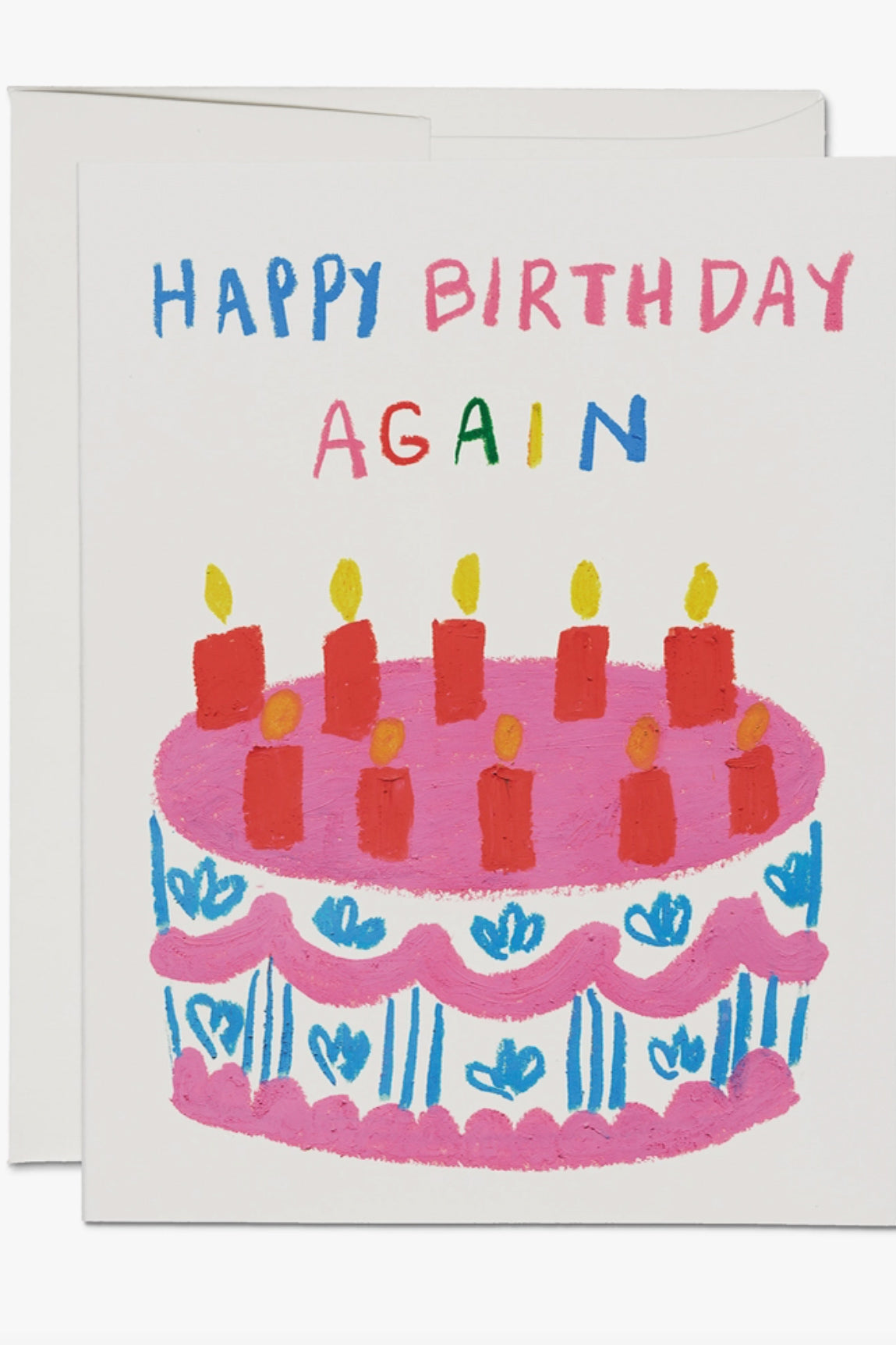 Red Cap Cards - Birthday Again Card