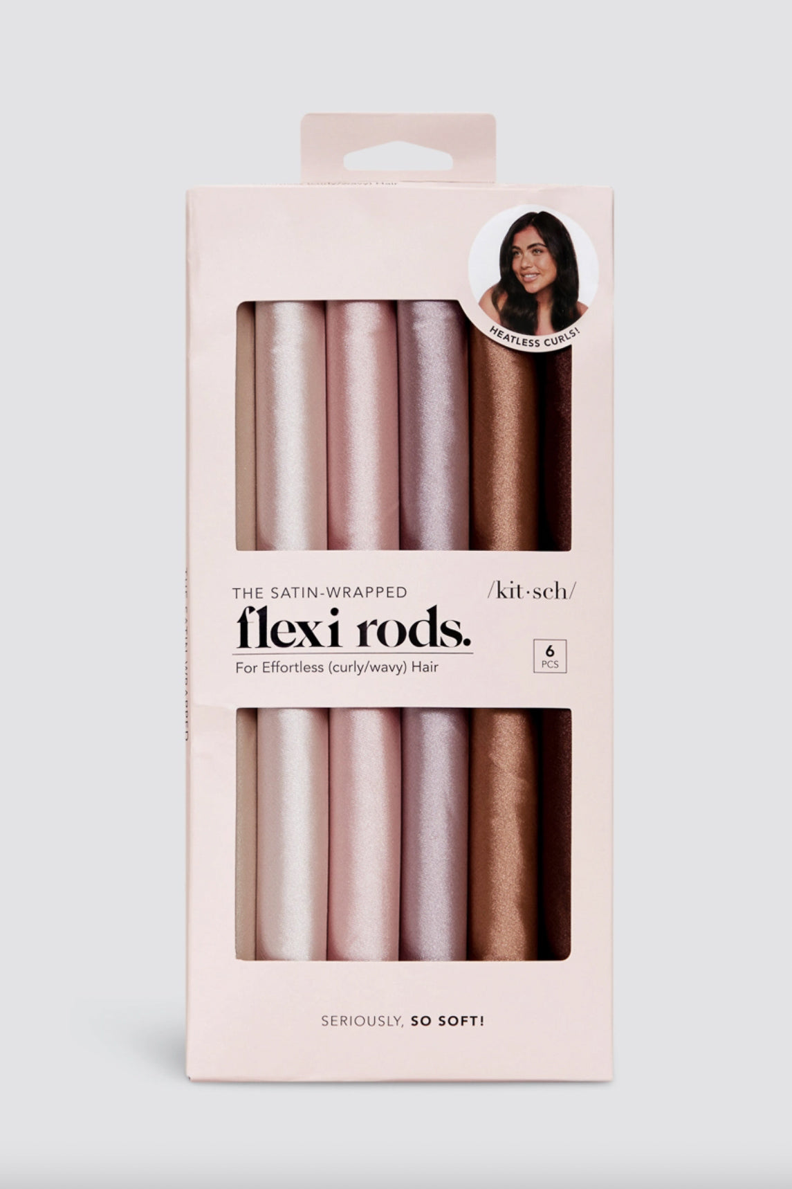 KITSCH Satin Wrapped Flexi Rods