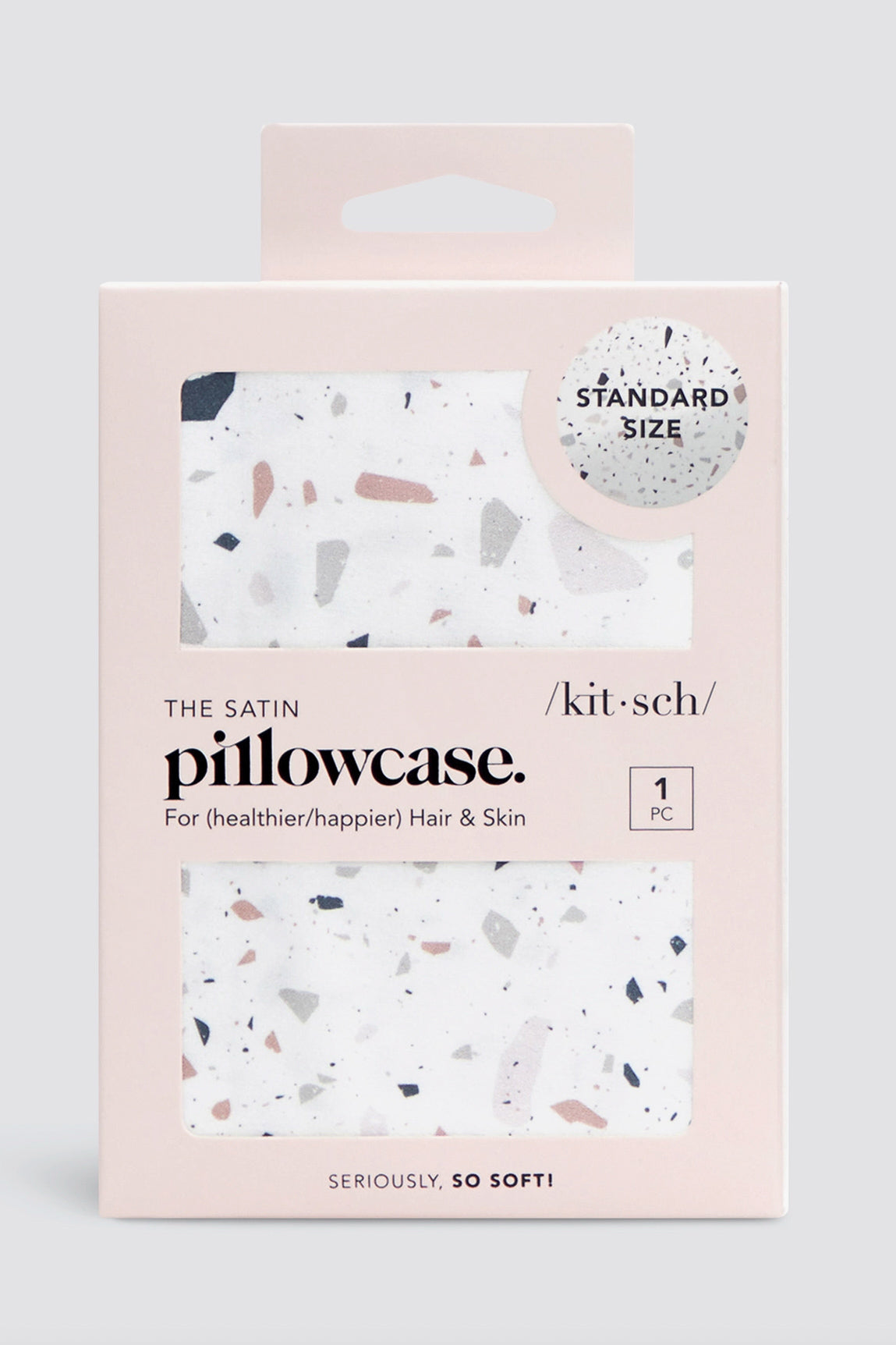 KITSCH Satin Pillowcase - Terrazzo