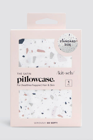 KITSCH Satin Pillowcase - Terrazzo