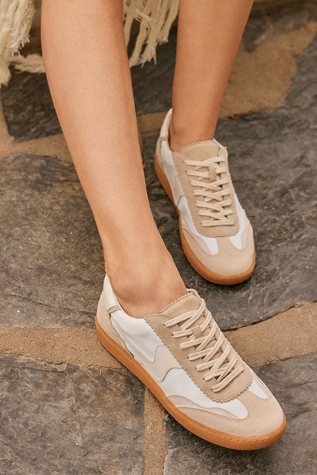 Dolce Vita Notice Sneaker - Ivory Multi Nylon