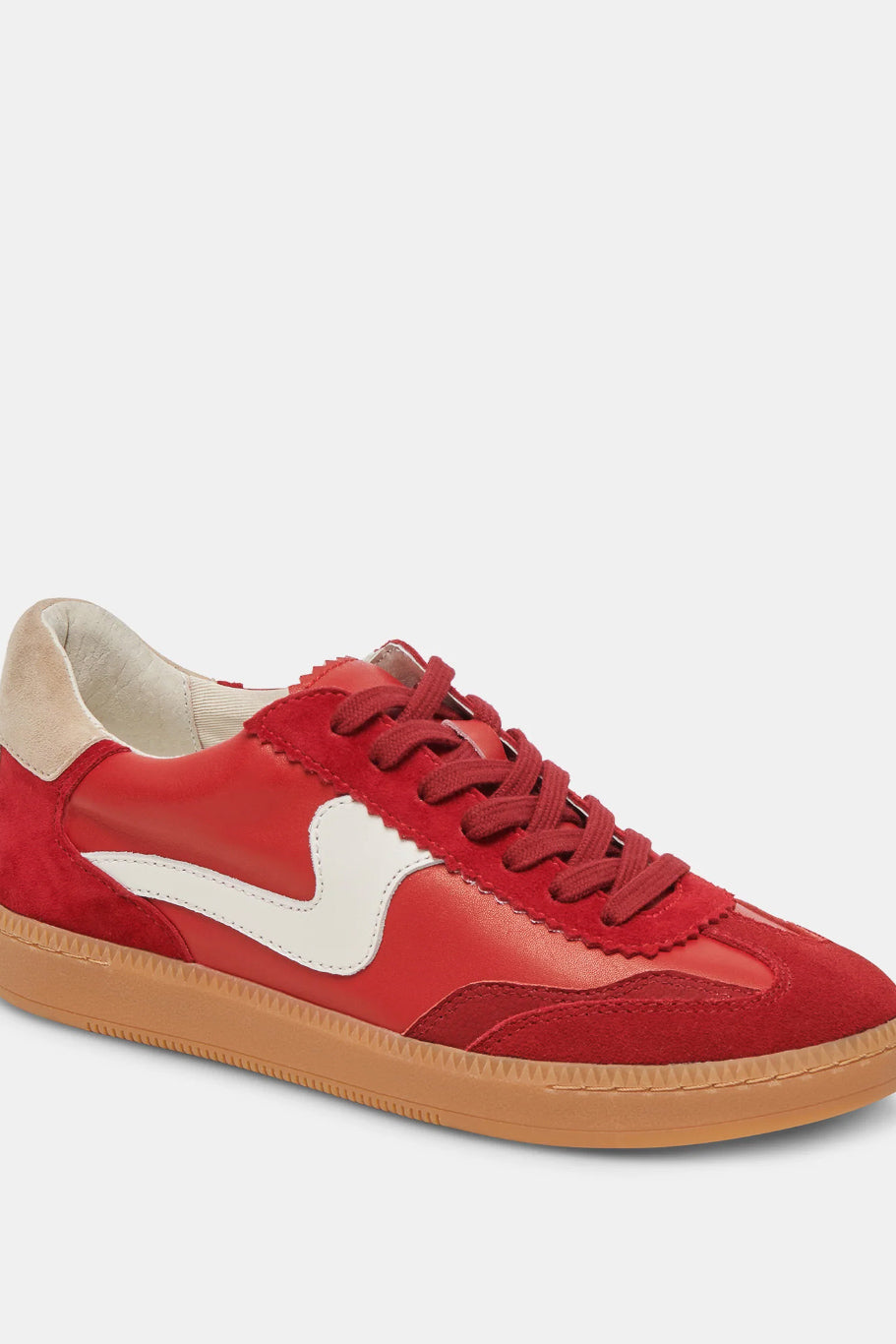 Dolce Vita Notice Sneaker - Crimson Suede