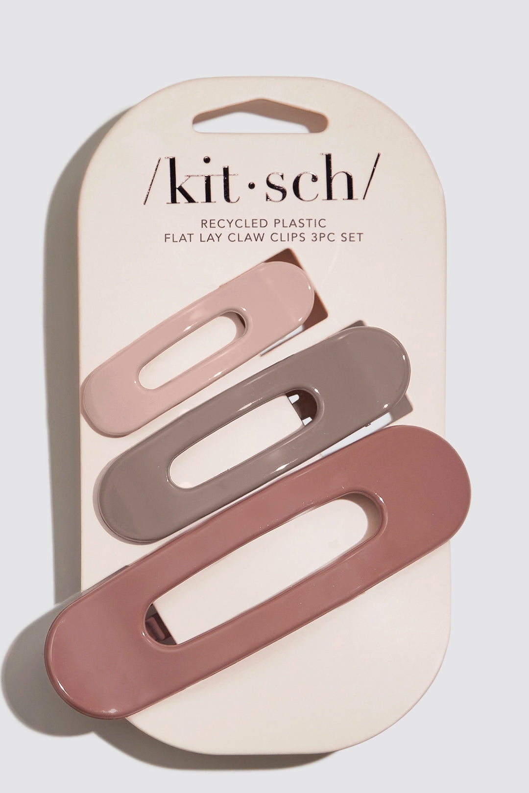 KITSCH Flat Claw Clip - 3pc Set