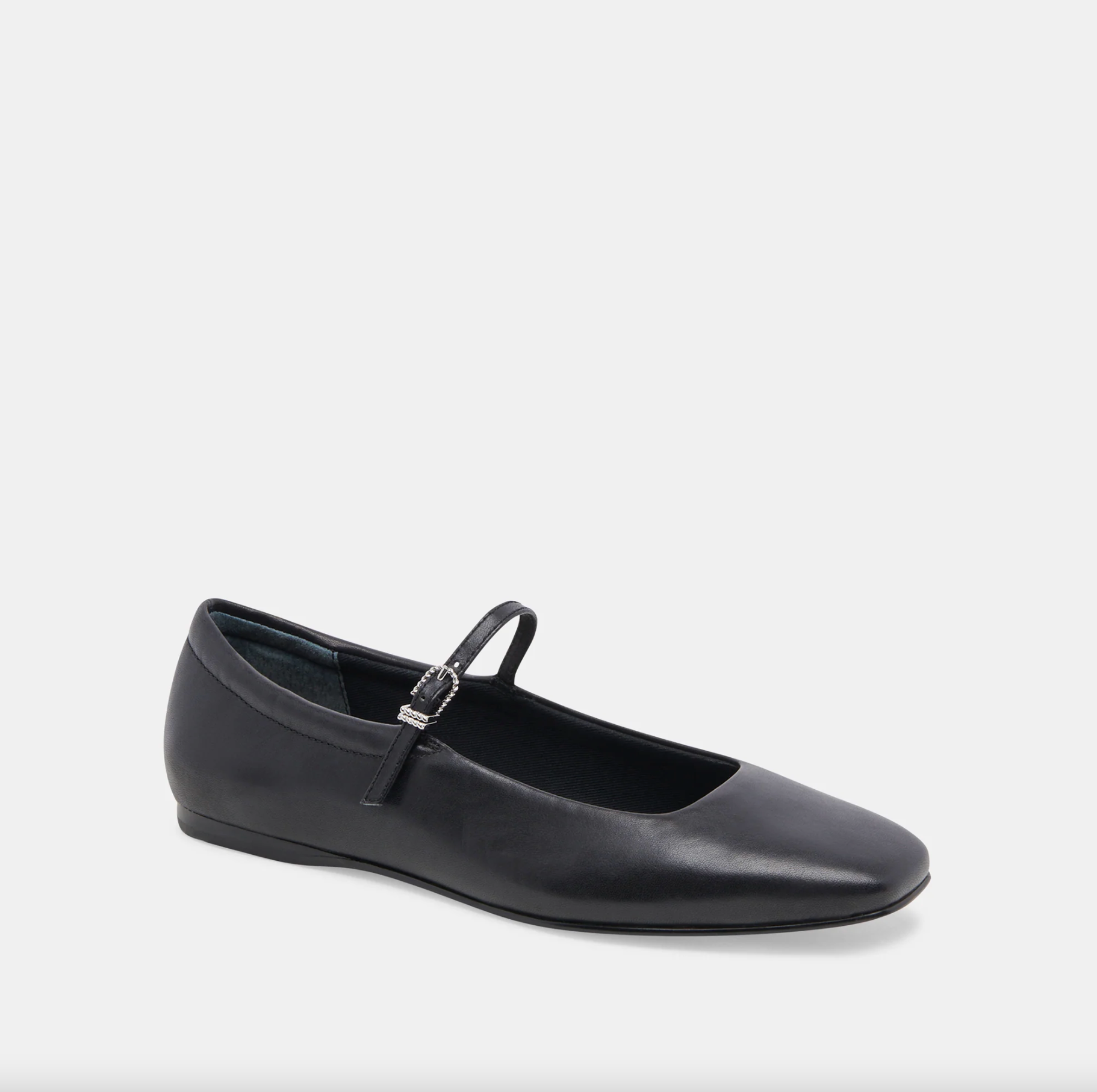 Dolce Vita Reyes Ballet Flats - Black Leather