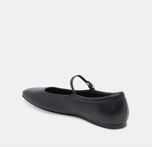 Dolce Vita Reyes Ballet Flats - Black Leather