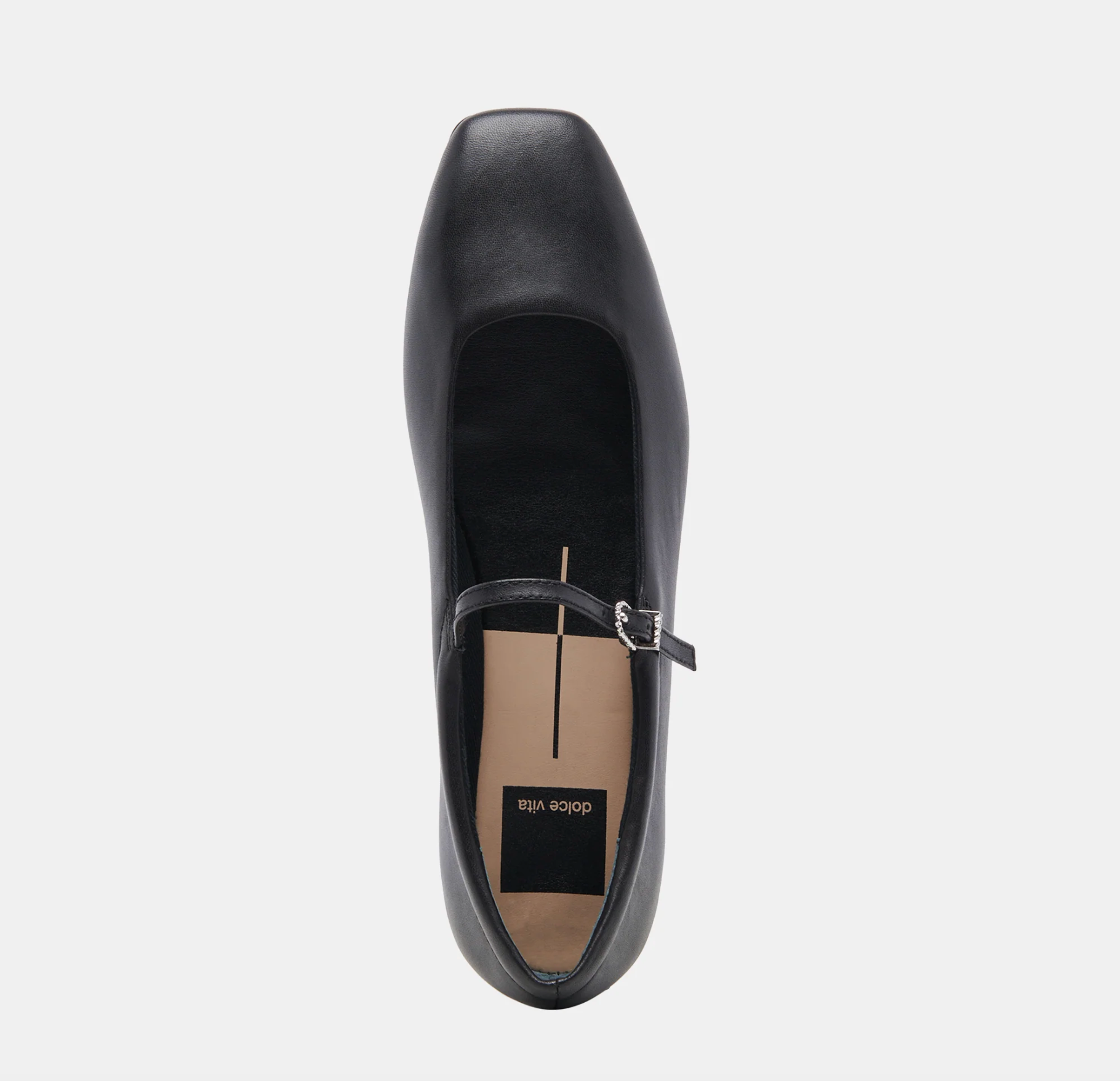 Dolce Vita Reyes Ballet Flats - Black Leather