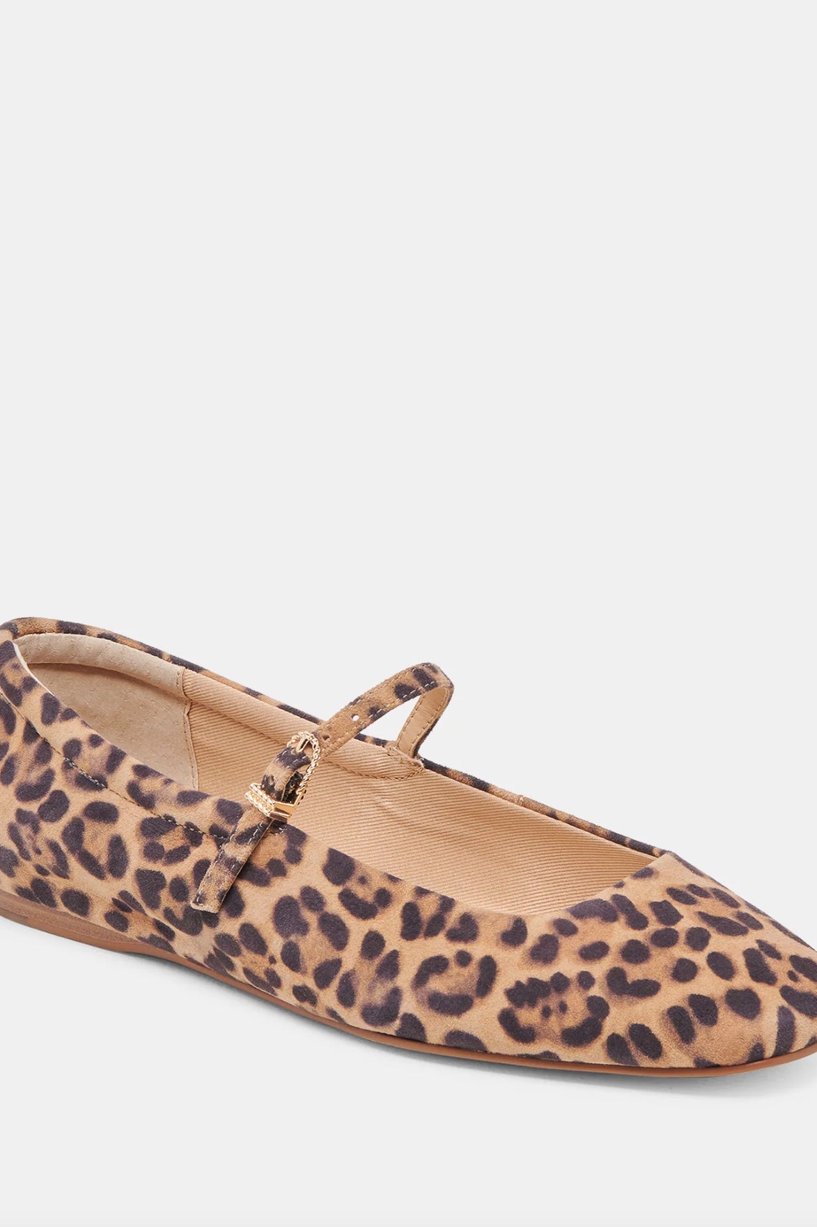 Dolce Vita Reyes Ballet Flats - Dark Leopard Suede