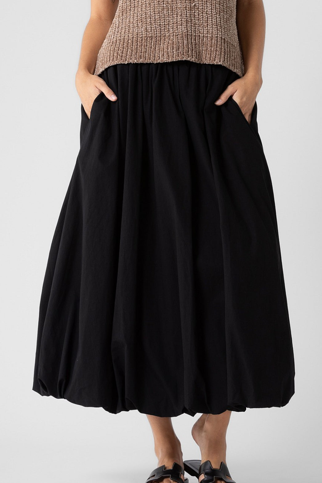 Balloon Maxi Skirt