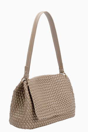 Melie Bianco - Natalia Shoulder Bag - Taupe