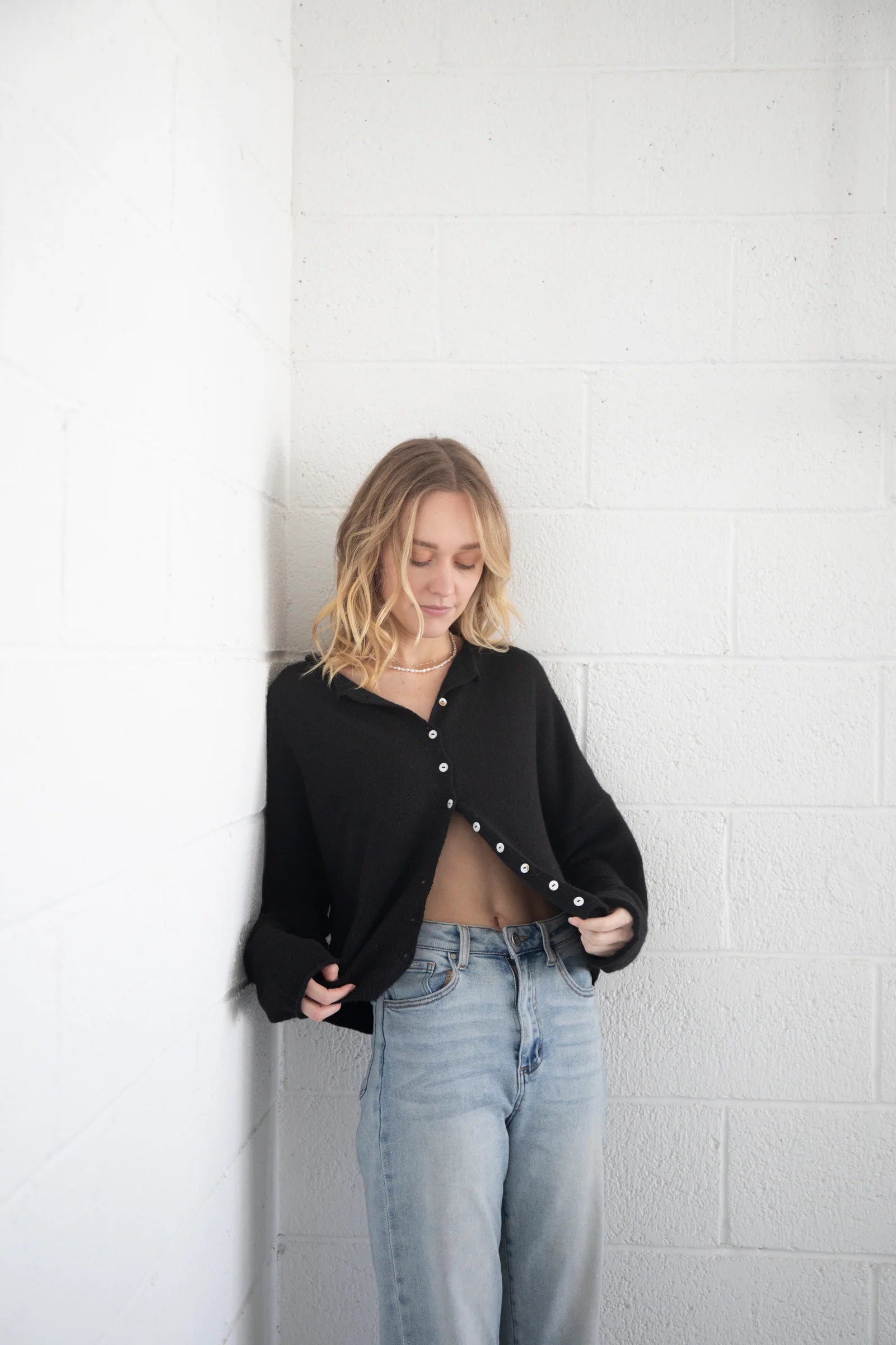 Piper Cardigan - Black