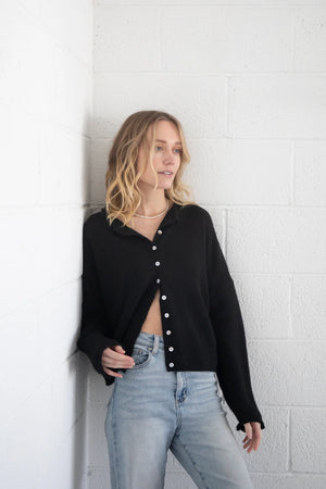 Piper Cardigan - Black