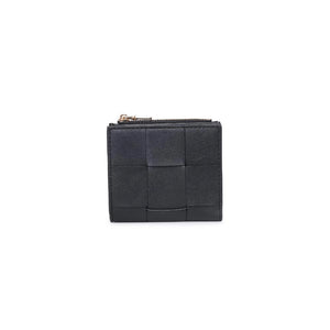 Amelie Woven Card Holder - Black