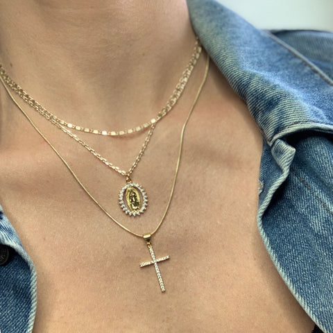 Farrah B Seeker Layer Necklace