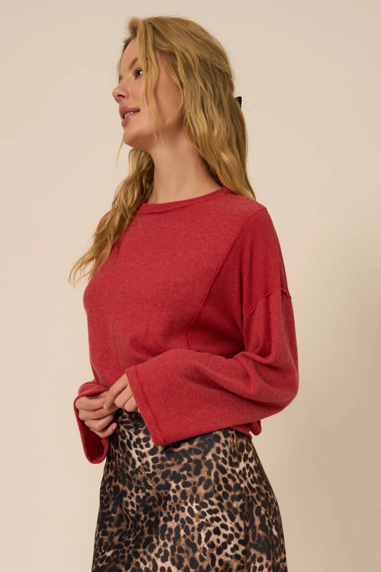 Fairway Ribbed Longsleeve Top