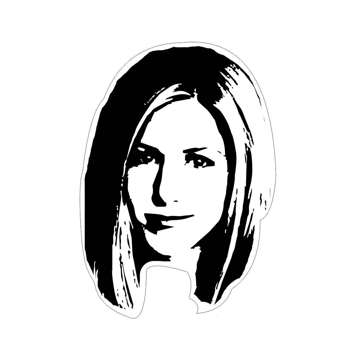 LetterCraft - Friends - Jennifer Aniston Sticker