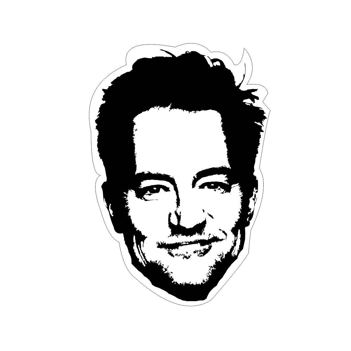 LetterCraft - Friends - Matthew Perry Sticker