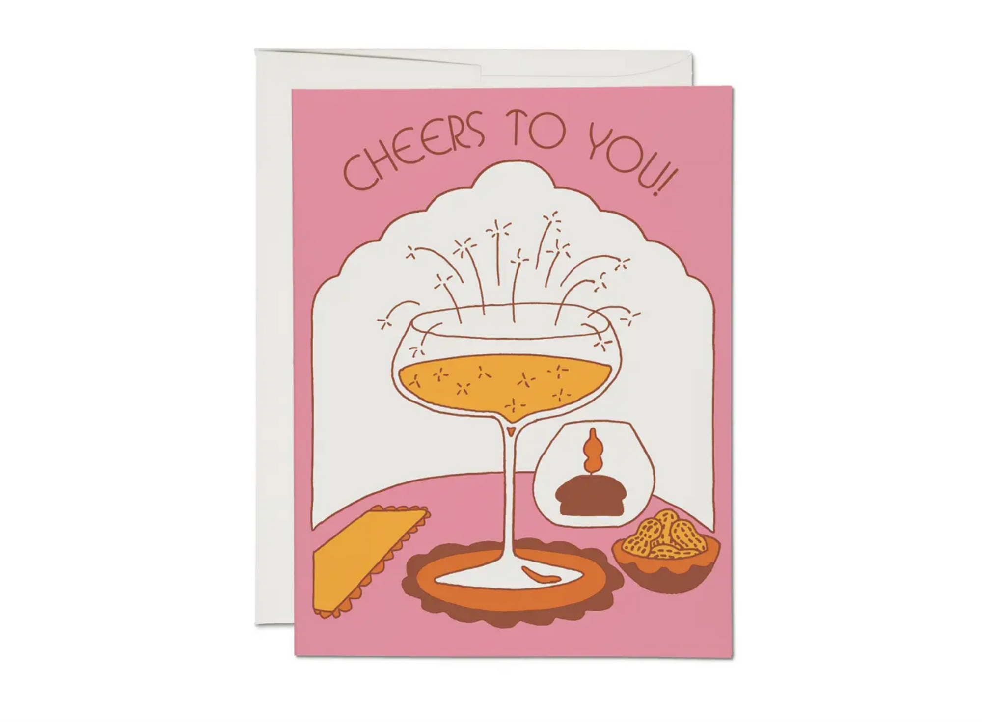 Red Cap Cards - Candlelit Cheers