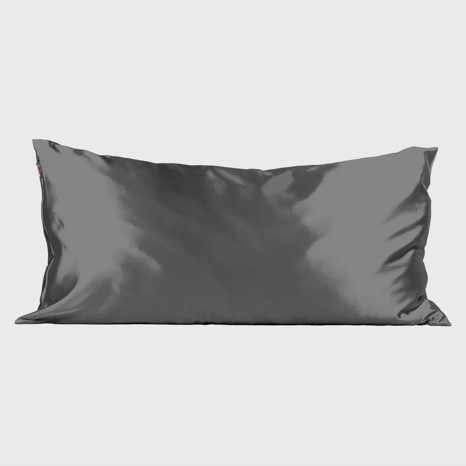 KITSCH Satin Pillowcase - Charcoal - King