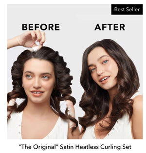 KITSCH Satin Heatless Curling Set