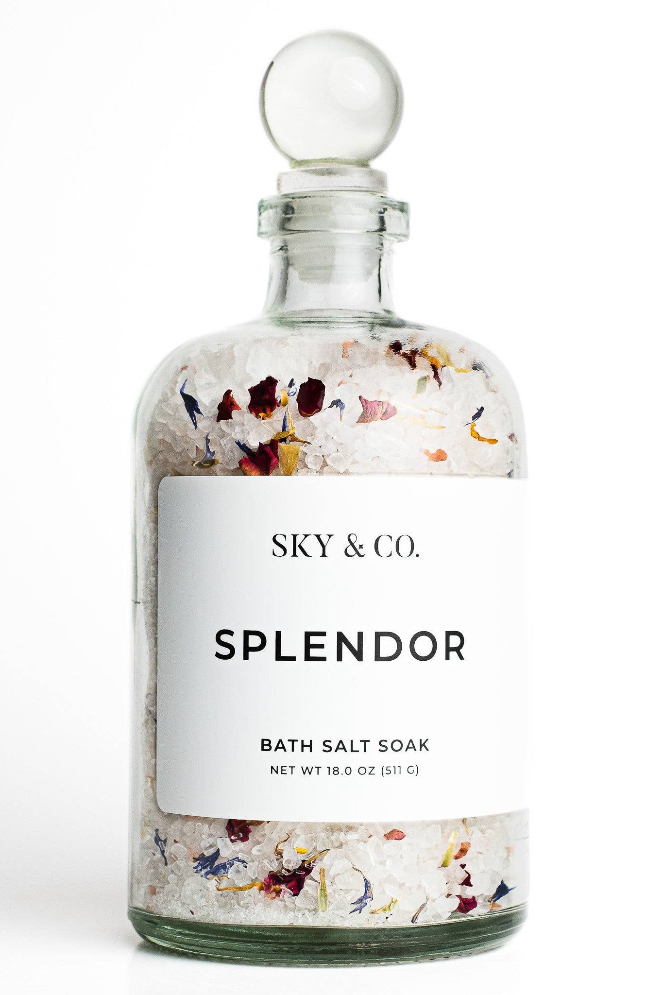 18oz Splendor - Bath Salt Soak (STORE PICK UP ONLY)