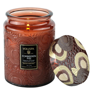 Voluspa Large Glass Jar Candle 18 oz (STORE PICK UP ONLY)