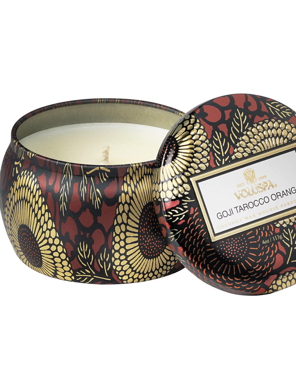 Voluspa Mini Tin Candle (STORE PICK UP ONLY)